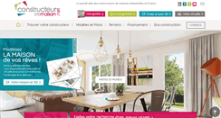Desktop Screenshot of constructeurdemaison.net